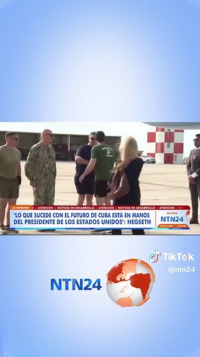 El secretario de Guerra de Estados Unidos, Pete Hegseth, realizó una visita a la base naval de Guantánamo en Cuba este miércoles, donde envió un mensaje directo sobre la preparación militar de Norteamérica ante posibles escenarios en la isla caribeña.