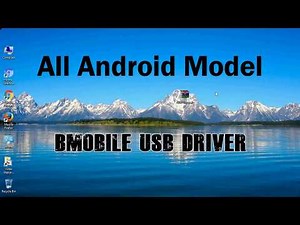 How to Install Bmobile USB Driver for Windows | ADB and FastBoot