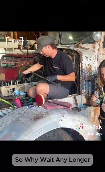 Part 4 - Reviving a Forgotten Beast 1953 Needlenose Peterbilt comes back to life #build #building #peterbilt #abandonedtruck #truck #semitruck #rebuild #truckrestoration #engine #custom #construction #kenworthtrucks