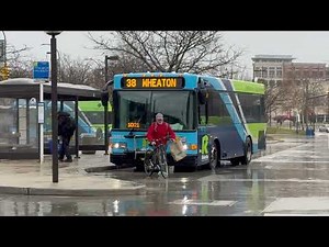 WMATA New Flyer Metrobuses & MCDOT Ride-On Gillig Buses | Transit Action Series 9