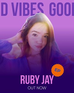 4.4K views · 728 reactions | New EP “Good Vibes” out now!!  https://ffm.to/rr01xmo #RubyJay #GoodVibes #newEP #newmusic #outnow | Ruby Jay | Facebook