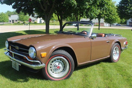 Duratec-Powered 1974 Triumph TR6 5-Speed