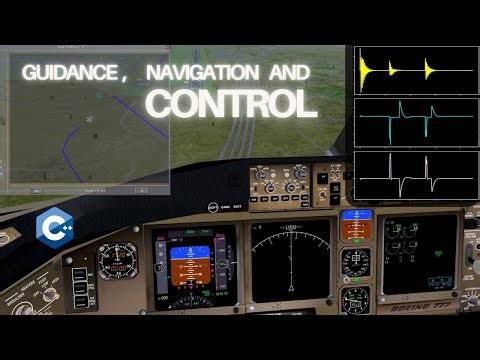 Guidance Navigation and Control of Aircraft (from scratch) | C++ | Python | FlightGear