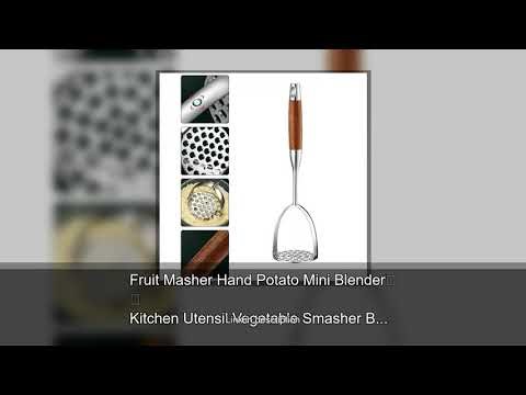 Fruit Masher Hand Potato Mini Blender Kitchen Utensil Vegetable Smasher Baby Juicer Machine