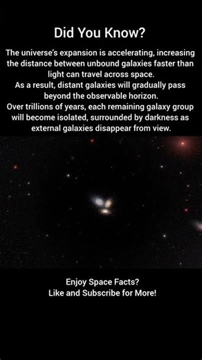 Why The Universe Is Slowly Turning Galaxies Into Isolated Islands