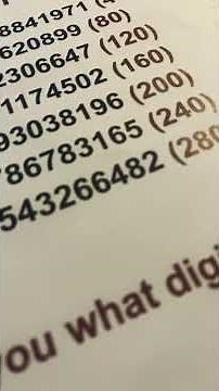The first 300 digits of pi