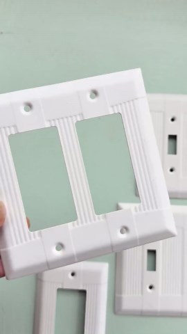 Minimalist Steel Switch Plate | Modern Light Switch Cover | Clean Line Wall Plate Decor - Etsy