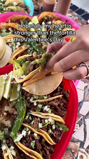 Order Tacos for Valentine's Day at El Zarape!