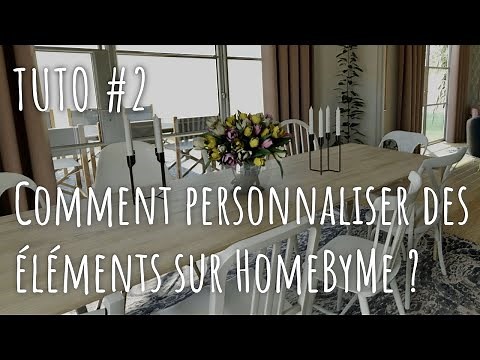 How to customize elements on HomeByMe? [TUTORIAL #2]