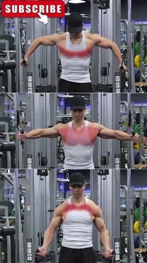 Cable Chest Fly Variations – Build a Stronger, Defined Chest!#Upper chest workout