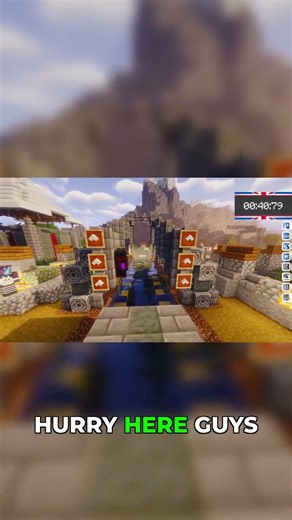 Matty vs Minecraft's Impossible Course #minecraft #shorts #challenge