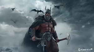 The Knight Viking artwork coming to life. | Artofgarduno