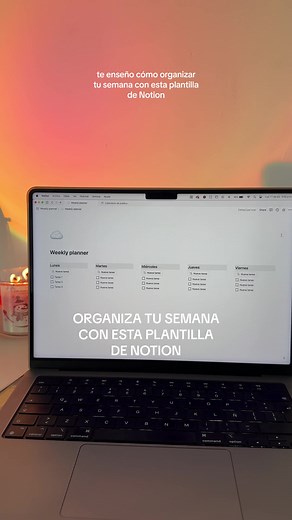 Cómo Organizar tu Semana con Notion: Plantilla y Tutorial