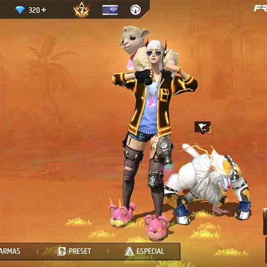 Partida en Free Fire con Consejos para Principiantes