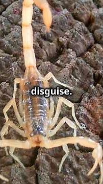 Meet the Striped Bark Scorpion! #wildlife #arachnids #animals