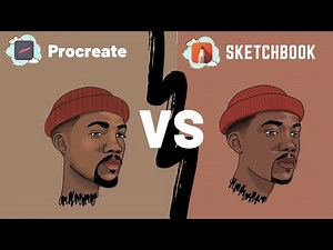 SKETCHBOOK VS. PROCREATE❗️| Awesome Speedart (Digital Art on IPad)