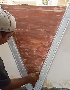 1.6M views · 5.6K reactions | How to make beautiful the wall of fence | Andris Brick Art | Facebook