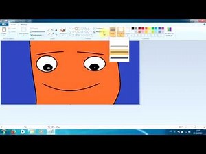 Utiliser le logiciel Paint de Windows (ici 7)