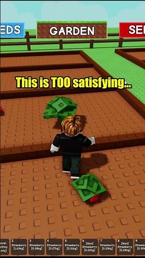 First Time Playing Grow A Garden! So Satisfying & Soothing | Roblox