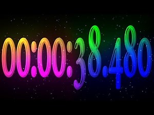 60 seconds countdown ( v 77 ) timer with sound effects!