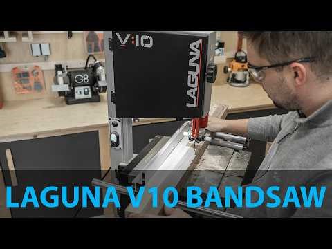 New Bandsaw from Laguna V10 | IGM Tools and Machinery