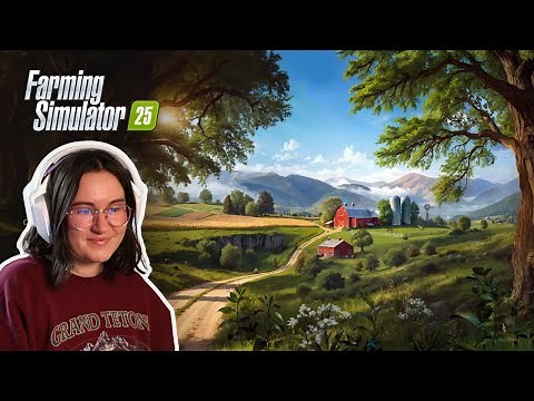 Farming Simulator 25 🚜 first look, tutorial, and beginning gameplay | with commentary