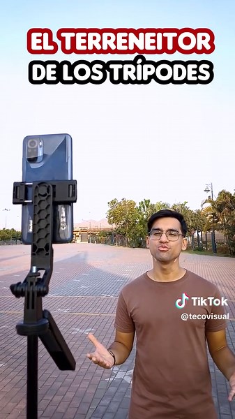 Graba como un profesional con el Trípode Multifunción 360