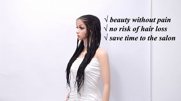 Watch Braided Lace Front Wigs on Amazon Live