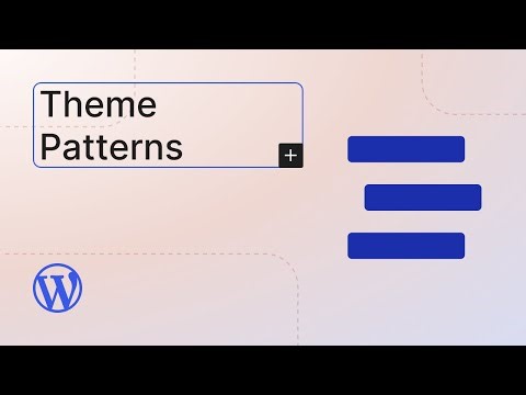 Global settings and styles – Patterns overview