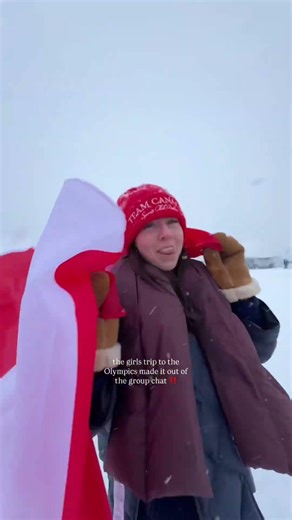 Your sign to do a girls trip to the Olympics! 🤭🥇❄️