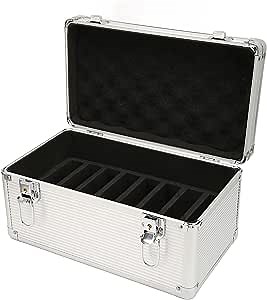 Amazon.com: 3.5" Hard Drive Storage Box, HDD Storage Box Suitcase with 10 Bays, External Hard Drive Carrying Case with Safety Lock Design, 3.5 inches Hard Disk Drive Storage Box Case : Electronics