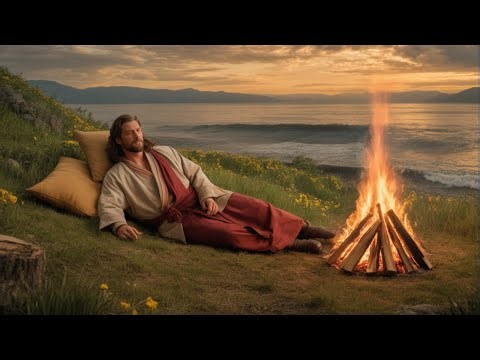 Find Peace with Jesus by the Waves | Christian Sleep Meditation