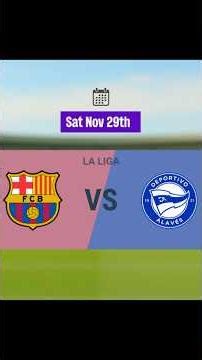 Barcelona vs Alavés | LaLiga EA Sports | 29 Nov 2025 | #FM26 – Can Barça Smash AGAIN?! #fmshorts
