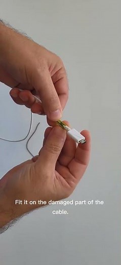 How to Fix a Damaged Phone Charging Cable | Easy DIY Repair