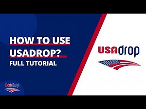 How to use USAdrop | Full Tutorial - Part 1