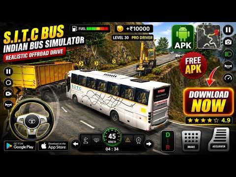 Indian Bus Simulitor Gamepaly Videos Kids Fun Gameplay #simulator #viral #offroad #clips #25