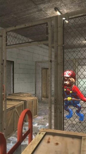 I Tried to Hide From Mario’s Ghost! #jumpscare #ghost #mario #gmod