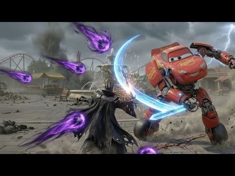 McQueen Transforms Into Robot to Defeat Shadow King | Epic 3D Cartoon for Kids 🚗🤖