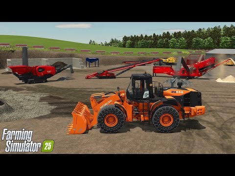 Farming Simulator 25 🚧 Agrospol Map - Put At Work The New Hitachi ZW-550🚧
