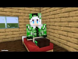 WITHER SKELETON & CREEPER GIRL LIFE - Animation