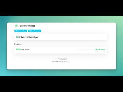 Deploy Uptime Kuma to VPS with Server Compass