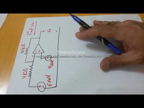 Operational Amplifier 9: Non-inverting op amp-Part 1 مضخم العمليات الغير عاكس و خصائصة 1