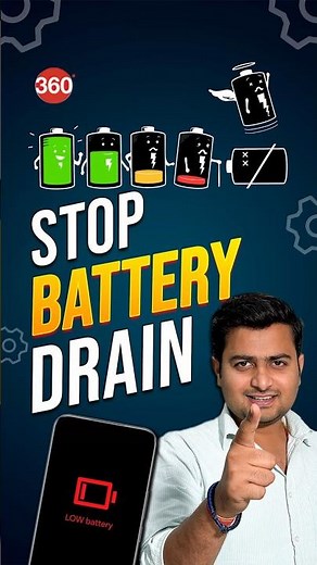 Stop Battery Drain in Your Phone #battery #batterylife #android #tipandtricks #howto #techtips