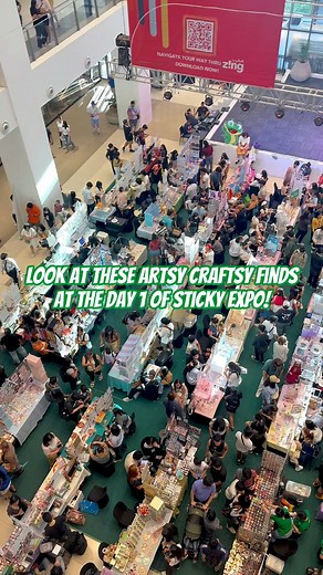 1.6K views · 73 reactions | We are all for everything artsy and crafty this weekend! Don’t miss Sticky Expo’s last day tomorrow! #SeizetheBay #AyalaMallsManilaBay | Ayala Malls Manila Bay | Facebook
