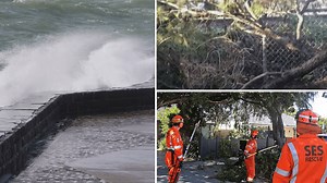 Victorians urged to work from home amid wild weather warning