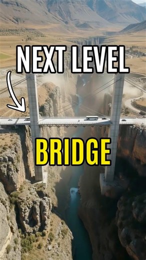 INSANE Mega Suspension Bridge Built Over a Deep Canyon 🌉🚧
