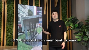 Meet your new favourite way to advertise your brand - convenient, impactful and easy to use LED posters! Contact us today. ☎️ 6011 5555 5582 | MMM Group