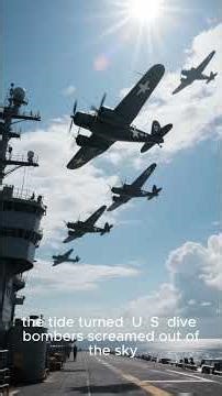 The Battle of Midway in 2 Minutes | The Turning Point of WWII