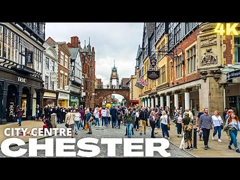 A walk through CHESTER - City Centre