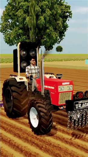 Indian vehicles simulator 3d game me farming mod open Ho Gaya hai #farming #indantractor